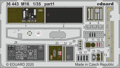 Eduard 36443 SET M16 (AFV CLUB)