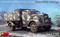 Miniart 35445 German 3t Cargo Truck 3,6-36S Early PmQ-Type 1/35