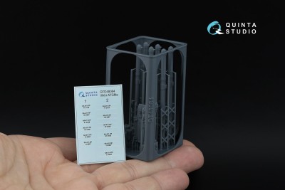 Quinta studio QT48084 ПТУР 9К121 Вихрь, модуль из шести штук (для всех моделей) 1/48