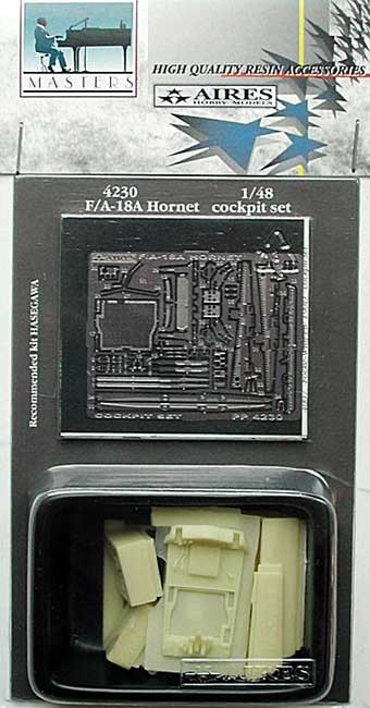 Aires 4230 F/A-18A Hornet cockpit set 1/48