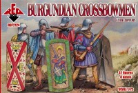 Red Box 72124 Burgundian crossbowmen. 15 century 1/72