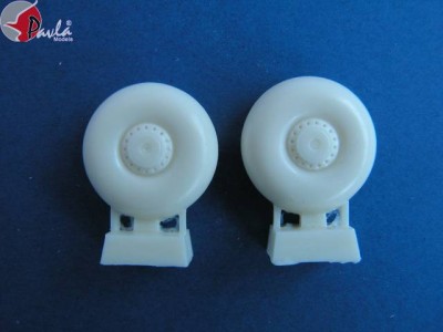Pavla Models U72-70 Wheels for Lancaster (unweighted) for Hasegawa 1:72