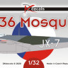 Dk Decals 32011 B-36 Mosquito (3x camo) 1/32