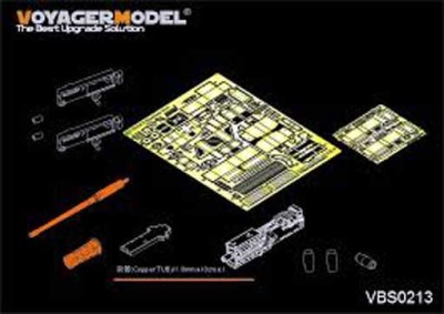 Voyager Model VBS0213 Modern Israeli Tiran 5 MBT carried machine gun sets(full kit)(FOR TAMIYA 35328) 1/35