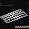 Voyager Model TEZ092 Voyager Scribing Template Set 12 (For all) 1/35