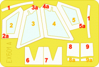 Eduard EX501 F-104 surface panels 1/48 HAS