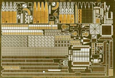 White Ensign Models PE 35068 NIMITZ-CLASS CARRIERS **Late Fit Parts Only** for the whole class 1/350