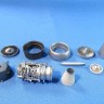Metallic Details MDR48154 Fairchild A-10A/A-10B/A-10C Thunderbolt II Engine set (designed to be used with Hobby Boss kits) 1/48