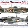 AML AMLC72034 Decals 310 th Squadron RAF, Part I (NnoU) 1/72