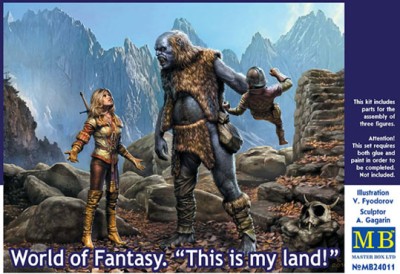 Master box 24011 World of Fantasy. This is my land!, 75 мм 1/24