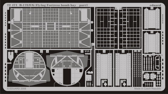 Eduard 72471 B-17E/F/G bomb bay ACA