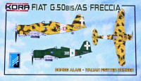 Kora Model PK72155 Fiat G.50bis/AS Freccia Ital.Fighter Bomber 1/72