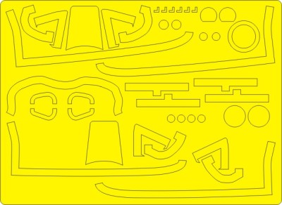 New Ware NWA-M0199 1/24 Mask Mustang P-51D,K,Mk.IVA EXPERT (AIRF/HEL)