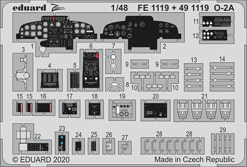 Eduard 491119 SET O-2A (ICM)
