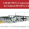 Aims AIMS48P015 Messerschmitt Bf-109G-3 conversion 1/48 Aims AIMS48P015 Messerschmitt Bf-109G-3 conversion 1/48