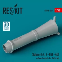 Reskit U48268 Sabre exhaust nozzle (AIRF) 1/48