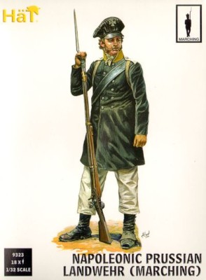 HAT 9323 Prussian Landwehr Marching 1/32