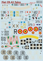 Print Scale 72-121 Fiat CR.42 Falco Wet decal 1/72