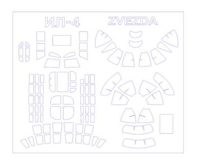 KV Models 72018 Ил-4/Ил-4Т (ZVEZDA #7219,#7223/MISTERCRAFT #F-19) ZVEZDA/MISTERCRAFT 1/72