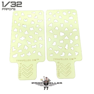 77 Propeller 77PRP075 Italian aircraft camouflage template Type D 1/32