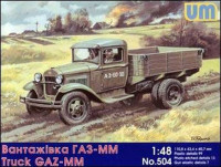 UM 504 Soviet truck GAZ-ММ 1/48