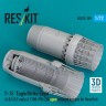 Reskit U72299 F-15 A,B,C,D,E,J open exh. nozzles (REV) 1/72