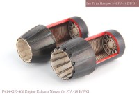 Mk1 Design MA-48072 Boeing F/A-18E/F/A-18F Super Hornet nozzle Set (opend). Aftrer burner Set 1/48