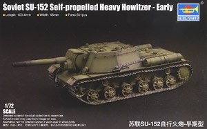 Trumpeter 07129 SU-152 Howitzer Early 1/72