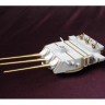 Mk1 Design MS-20008 USS Iowa USS Iowa BB-61 Armament Set6 Large sized Brass Photo Etched Parts / 226 Brass Metal Parts / 9 Resin Parts also included 1/200