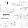 Barracuda Studios BC-72378 Supermarine Spitfire Later Marks Airframe Stencils 1/72