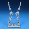Barracuda Studios BCR48517 Hawker Sea Fury Landing Gear Super detailed (3D-Printed) 1/48