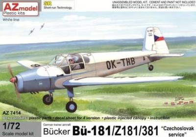 AZ Model 74014 Backer BA-181/Z181/381 (Czechoslovak service) 1/72