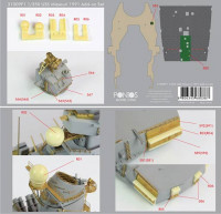 Pontos model 31009F1 USS Missouri 1991 Add-on Set 1/350