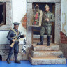 Plus model 170 Russian Sailors, Black Sea Fleet WWII - 2 figures 1:35