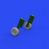 Eduard 648699 BRASSIN Chipmunk T.10 wheels (AIRF) 1/48