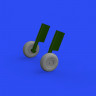 Eduard 648699 BRASSIN Chipmunk T.10 wheels (AIRF) 1/48