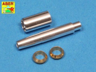 Aber 35 L-157 75mm KwK 37 L/24 barrel for Pz.Kpfw.III Ausf.N &amp; Pz.Kpfw.IV Ausf.A, Ausf.B, Ausf.C, Ausf.D, Ausf.E, Universal set (designed to be used with Academy, Cyber-Hobby, Dragon, Italeri, Tamiya, Trumpeter and Zvezda kits) 1/35