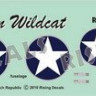 RISING DECALS RIDE72035 1/72 Recon Wildcat (3x camo)