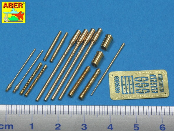 Aber A32113 Armament for German fighter Focke-Wulf Fw-190A-2/Fw-190A-3/Fw-190A-4/Fw- 190A-5/U7 /Fw-190A-8) (designed to be used with Hasegawa and Revell kits) 1/32