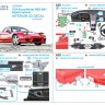 Quinta Studio QD24007 Acura-Honda NSX NA1 Export version (Tamiya) 3D Декаль интерьера кабины 1/24