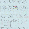 Print Scale 72-349 MiG-23 Technical stencils 1/72