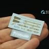 Quinta studio QR+32033 Комплект ремней для истребителя Luftwaffe, ВМВ (с металлическими пряжками) (для всех моделей) 1/32