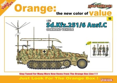 Dragon 9150 Sd.Kfz.251/6 Ausf.C Command + crew