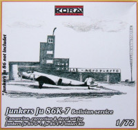 Kora Model C7243 Ju 86K-7 Bolivian service - Conv.Set (ITAL) 1/72