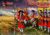 Mars MAR72035 Northern War Saxon infantry 56 figures 1/72