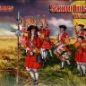 Mars MAR72035 Northern War Saxon infantry 56 figures 1/72
