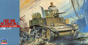 Hasegawa 31103 M3 Stuart Mk. I 1/72