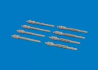Eduard 632210 Hurricane Mk.IIc gun barrels (REV) 1/32