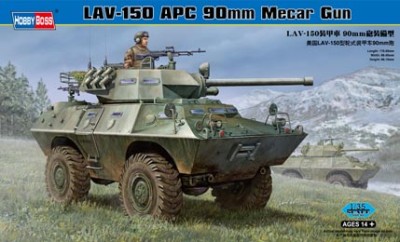 Hobby Boss 82421 LAV-150 APC 90mm Mecar Gun 1/35