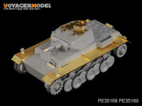 Voyager Model PE35169 Фототравление WWII German VK3001(H)PzKpfw VI (Ausf A) Fenders (For TRUMPETER 01515) 1/35